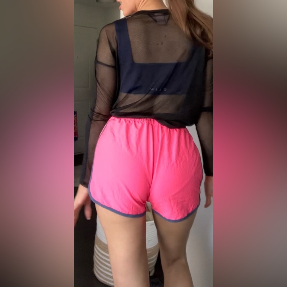 Adidas neon pink shorts - Picture 5 of 13
